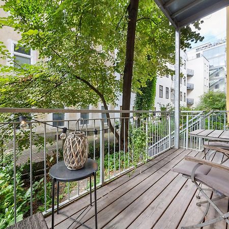 Central Vienna Apartment With Garden View Buitenkant foto